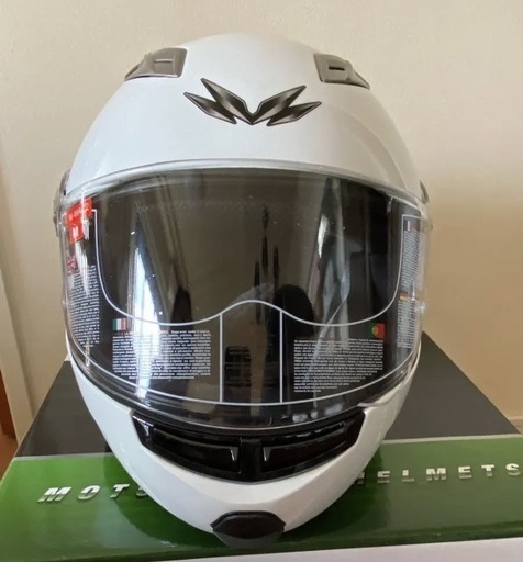 モーターヘッド　M-MAC2 フルヘルメット バールホワイト