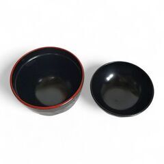 亀甲汁椀　３個　蓋付の画像