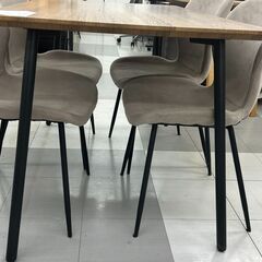 ★リユースのサカイ千葉中央店★  ダイニングセット ブラウン H73×D75×W121 クリーニング済み TC5033の画像