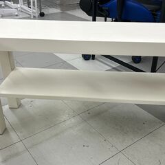 ★リユースのサカイ千葉中央店★  ローテーブル ホワイト H45×D26×W90 クリーニング済み TC5034の画像