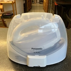 M2510-303 Panasonic NI-WL503 CaRuRu コードレススチームアイロン ホワイト 2015年製 動作確認済み キズ汚れ有りの画像