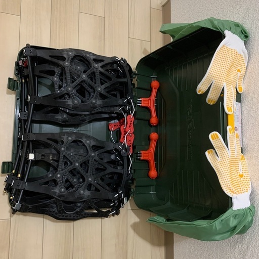 バイアスロン　クイックイージー　タイヤチェーン　非金属チェーン