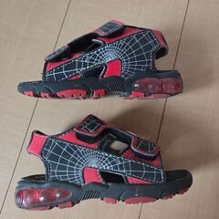 スパイダーマン　サンダルの画像