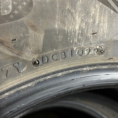 265/65R17 スタッドレス　ブリヂストン　DM-V3 2022年製　
の画像