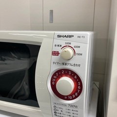 【電子レンジ】お引き取りに来ていただける方にお譲り致しますの画像