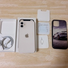 【美品】iPhone12 128gb ホワイトの画像