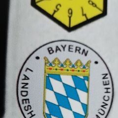 ②希少　ポルシェやワーゲンに　ドイツのナンバープレート　Muenchen ドイツの画像