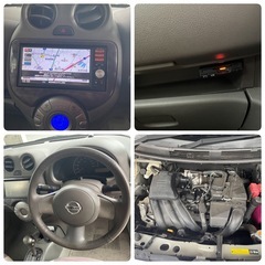 車検付 総額コミコミ価格 ニッサン K13 日産 マーチ ボレロ/純正HDDナビ/フルセグTVの画像
