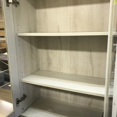 ジャングルジャングル貝塚店　食器棚　スリム　お洒落　シンプルデザイン　貝塚市　二色浜　リサイクルショップの画像