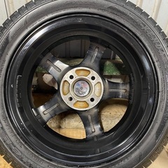 受け渡し決定165/55R14 スタッドレスタイヤ・ホイールセット　バリ山の画像