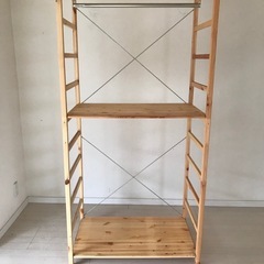無印良品　パイン材シェルフの画像