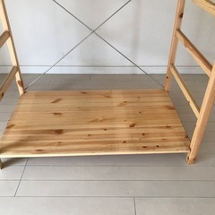 無印良品　パイン材シェルフの画像