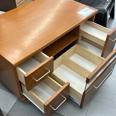 ★リユースのサカイ千葉中央店★  テレビ台 ブラウン H65×D60×W100 クリーニング済み TC5041の画像
