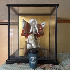 差し上げます　鏡獅子　小島一義作　博多人形の画像