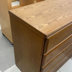 ★リユースのサカイ千葉中央店★  タンス ブラウン H82×D45×W117 クリーニング済み TC5043の画像