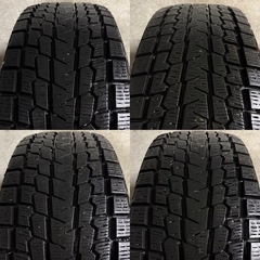 C-1 タイヤ 中古YOKOHAMA STUDLESS iceGUARD GO75 225/65R17の画像