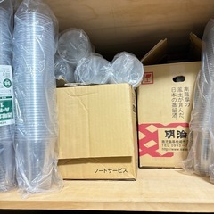 プラカップ、紙コップセットの画像