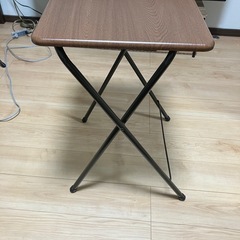 山善(YAMAZEN) テーブル ミニ 折りたたみ式 サイドテーブルの画像