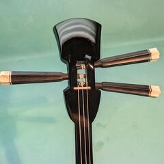 『新品未使用品』沖縄三線・三味線 人工皮張りの画像