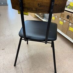 【ジャングルジャングル岩出店】【B250】椅子 ブラック幅42cm×奥行42cm×高さ70cm  和歌山 岩出市 紀の川市 海南市の画像