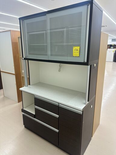 【ジャングルジャングル和歌山店】【Wa3123】食器棚　リユースショップ リサイクルショップ 中古家具 中古家電 中古自転車 古着 冷蔵庫 洗濯機 エアコン 電子レンジ テレビ オフィス家具 ヴィンテージ アンティーク 和歌山市 岩出市 海南市 岬町 和歌山 大阪