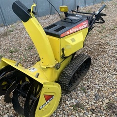 動作確認済み　エンジン1発　SUZUKIスズキSS865ES除雪機8馬力整備済みの画像