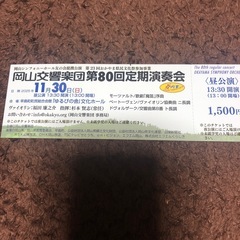 コンサートチケットの画像
