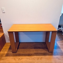 ディノス天然木机 譲りますの画像