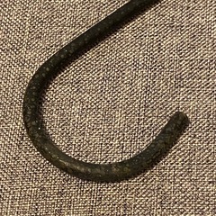 S字フック アンティーク調 アイアン レトロ ガーデニングの画像