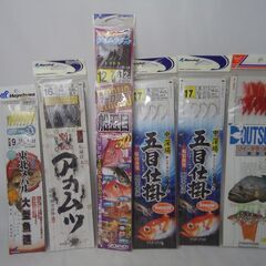 【未使用品】釣り　仕掛け　サビキ　いろいろ２４ヶの画像