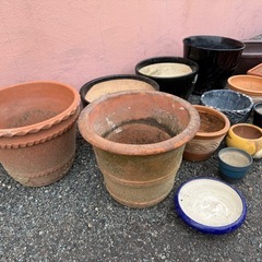 ⭐︎★無料★⭐︎色々な植木鉢16個セット！の画像