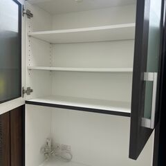 【ジャングルジャングル和歌山店】【Wa3124】食器棚　リユースショップ リサイクルショップ 中古家具 中古家電 中古自転車 古着 冷蔵庫 洗濯機 エアコン 電子レンジ テレビ オフィス家具 ヴィンテージ アンティーク 和歌山市 岩出市 海南市 岬町 和歌山 大阪の画像