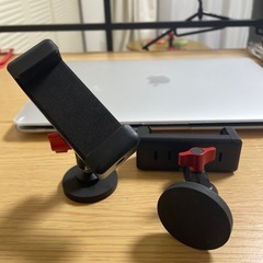 自撮り マグネット リング マグセーフ スマホホルダー スタンドスマホリングの画像
