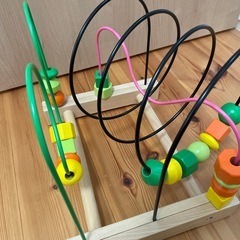 IKEA ビーズコースターの画像