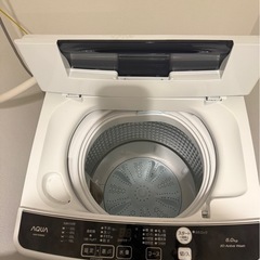 AQUA洗濯機 AQW-KS6N 2023年製の画像