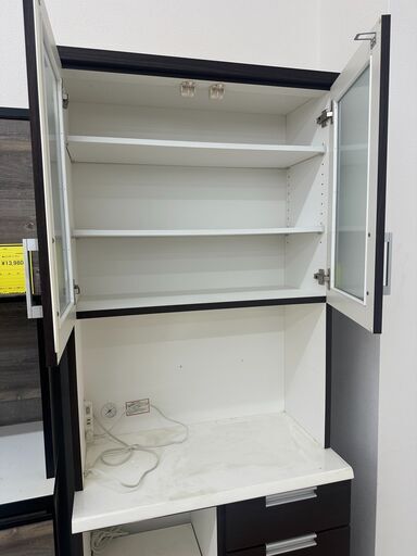 【ジャングルジャングル和歌山店】【Wa3635】食器棚　リユースショップ リサイクルショップ 中古家具 中古家電 中古自転車 古着 冷