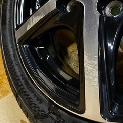 受け渡し決定165/55R14 スタッドレスタイヤ・ホイールセット　バリ山の画像