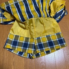 チェックミニスカート　フリーサイズの画像