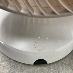 モダンデコ 3D 首振り サーキュレーター yy02-23-be 扇風機 小型 卓上 動作品 25j菊DOの画像