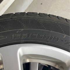 4本セット　純正155/65R14ホイールの画像