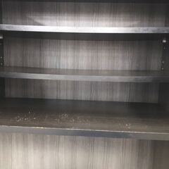 【ジャングルジャングル広陵店】家具　土井インテリヤ　キッチンボード ブラウン　【ジモティー特別価格！！】の画像