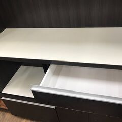【ジャングルジャングル広陵店】家具　土井インテリヤ　キッチンボード ブラウン　【ジモティー特別価格！！】の画像