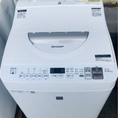 【値下げ交渉可能】洗濯乾燥機 縦型 SHARP ES-T5E6  2018年製の画像