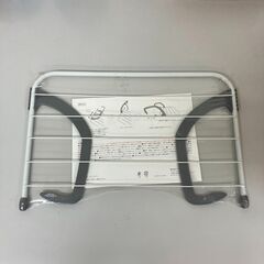 stp-3471 uchikara　ひっかけランドリーラック　耐荷重2.5ｋｇ　物干し　洗濯物　ラック　タオル　バスタオル　ベランダ　白　ホワイトの画像