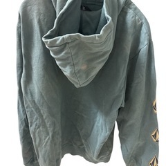 VOLCOM ボルコム スウェットパーカー ブルー Mサイズの画像