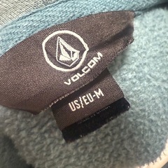 VOLCOM ボルコム スウェットパーカー ブルー Mサイズの画像
