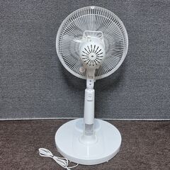 アイリスオーヤマ 扇風機 30cm 5枚羽根 PF-M302RA-W IRIS OHYAMA リビング扇風機の画像