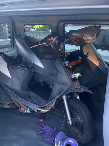 2台セット！！レッツ2 CA1PA　部品取り　レストアなどに！