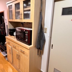 キッチンボード 食器棚　幅116奥行き45 の画像