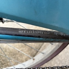 自転車　Shimano 24インチ水色通学通勤切り替えの画像